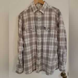 Mens Flannel Shirt Old Navy Size L